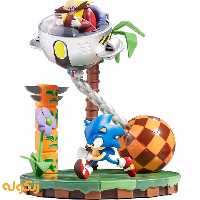 فیگور Sonic و Dr Eggman - نسخه محدود 30 سالگی بازی Sonic the Hedgehog - زنگوله
