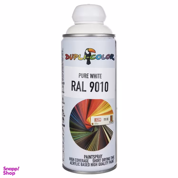 اسپری رنگ دوپلی کالر مدل کاترپیلاری کد 9010 حجم 400 میلی لیتر