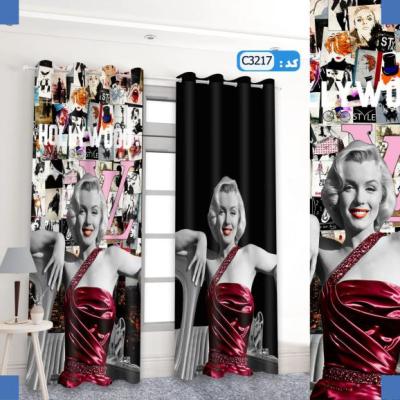 پرده تصویری طرح مرلین مونرو