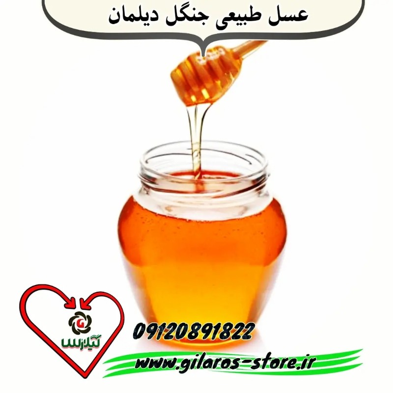 عسل طبیعی جنگلی دیلمان 1 کیلویی