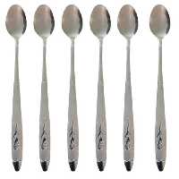 قاشق شربت خوری طرح میخک 6 عددی 