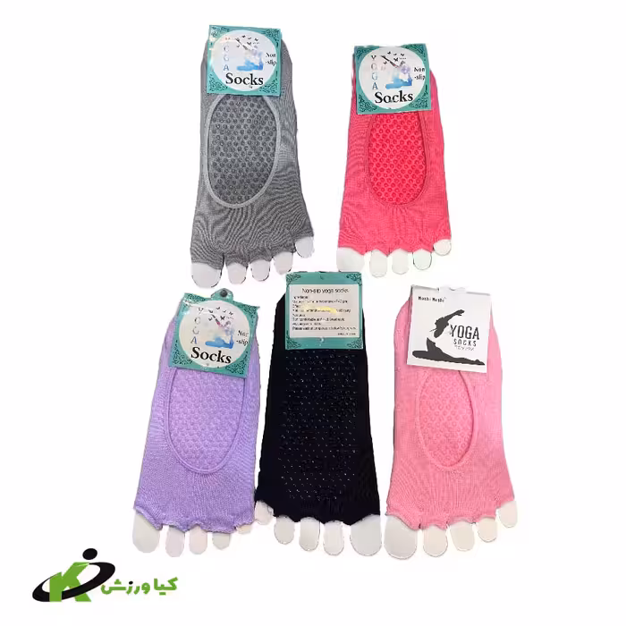 جوراب پیلاتس یوگا 10عددی