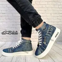 آل استار ساقدار جین زنانه با لژ سه سانت و کیفیت عالی