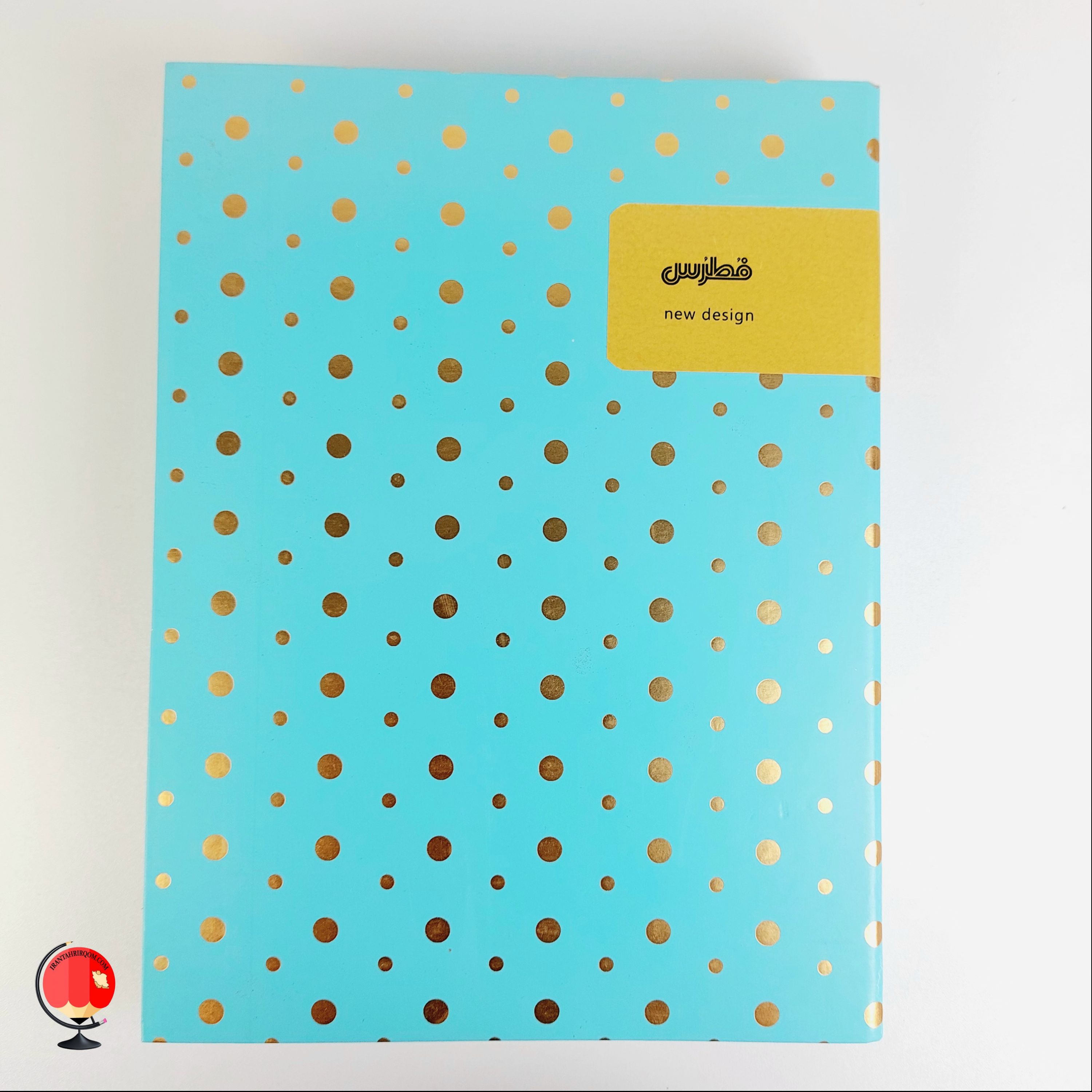 دفتر کلاسوری فطرس  100 برگ طرح  توپی فیروزه ای کد 3541