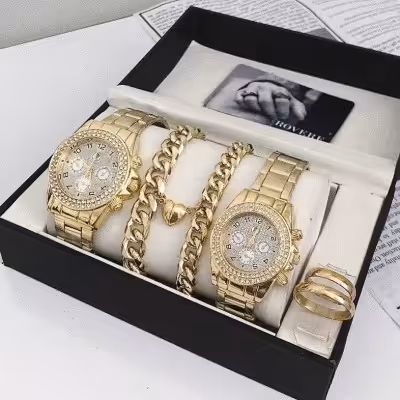 ست ساعت رولکس زنانه و مردانه