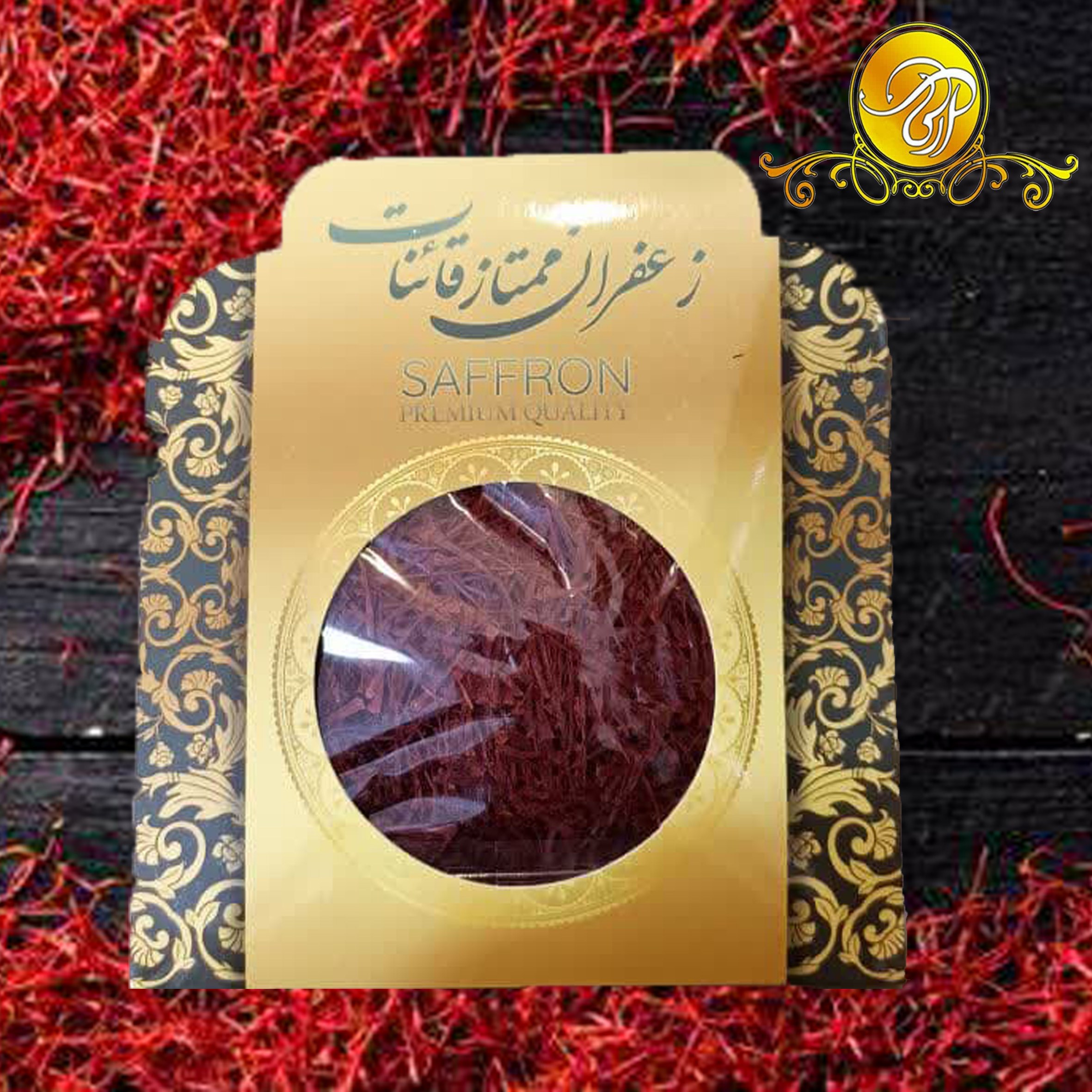 زعفران نگین با رنگ دهی عطر و طعم خوب (1 مثقالی)