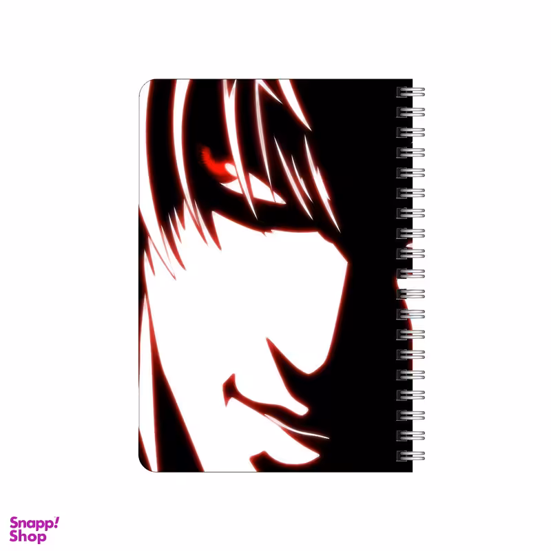 دفترچه یادداشت 80 برگ بامبیلیپ مدل چوبی طرح انیمه دفترمرگ کد 0236081