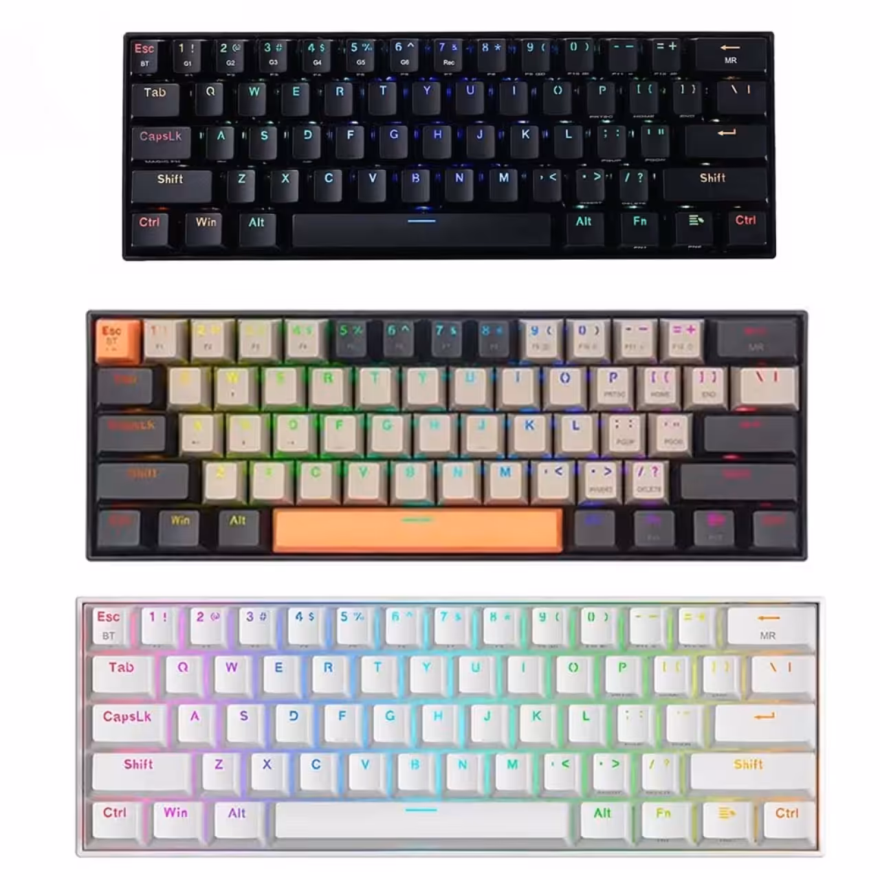 کیبورد ردراگون مدل REDRAGON Draconic Elite K530W PRO