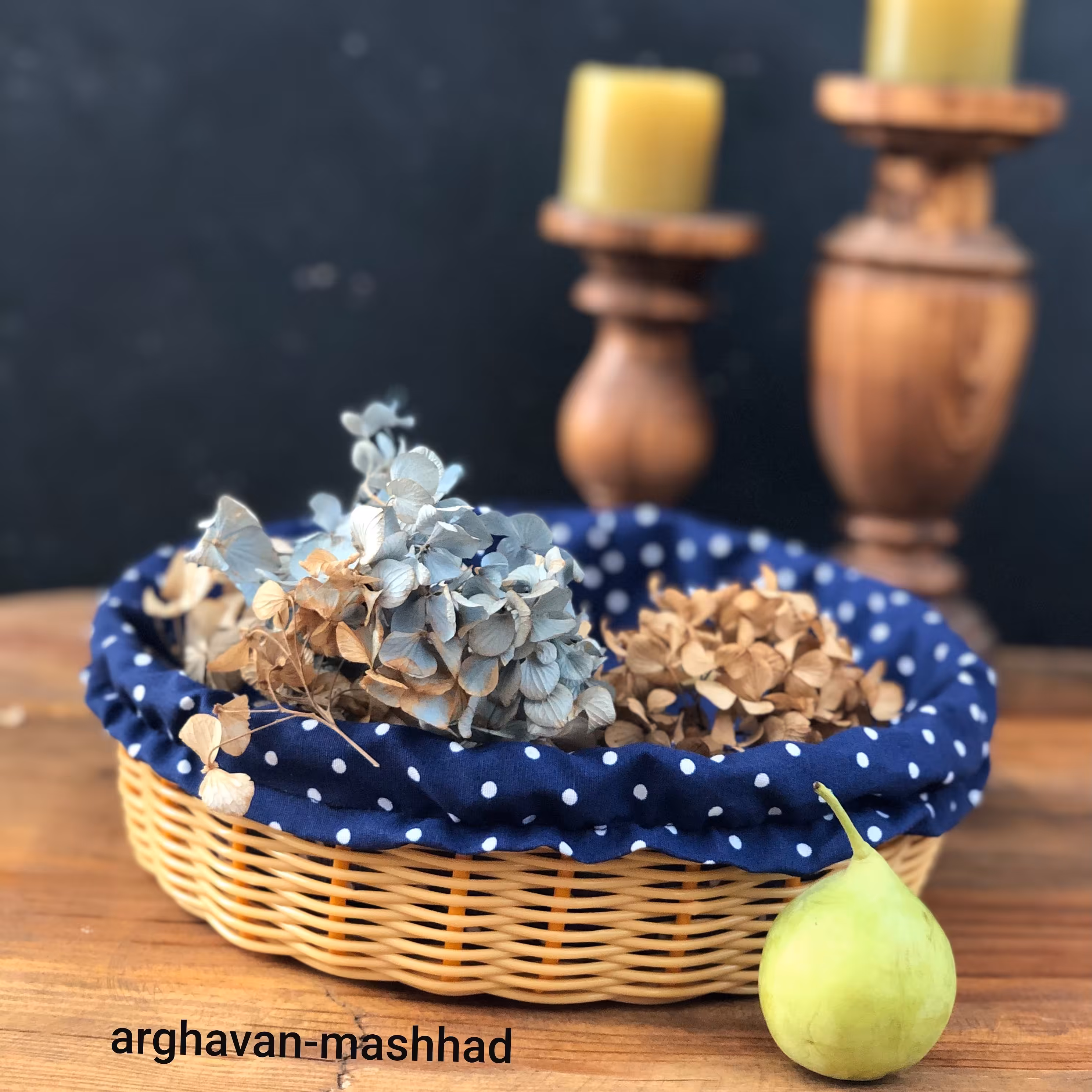 سبد نان وسبزی مدل هانا