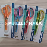 قیچی کورونا دسته ژله ای و غلاف‌دار✂️