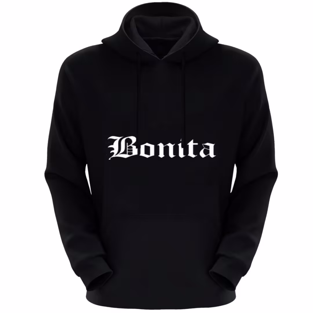 هودی مردانه تو کرک مناسب سرما مدل bonitaرنگ مشکی سفید کدNOC-60