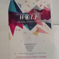 کاغذ سابلیمیشن 110گرم 100برگ A4 ولف