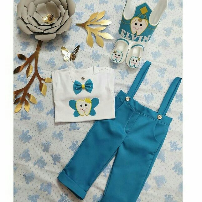 ست دندونی فیروزه ای