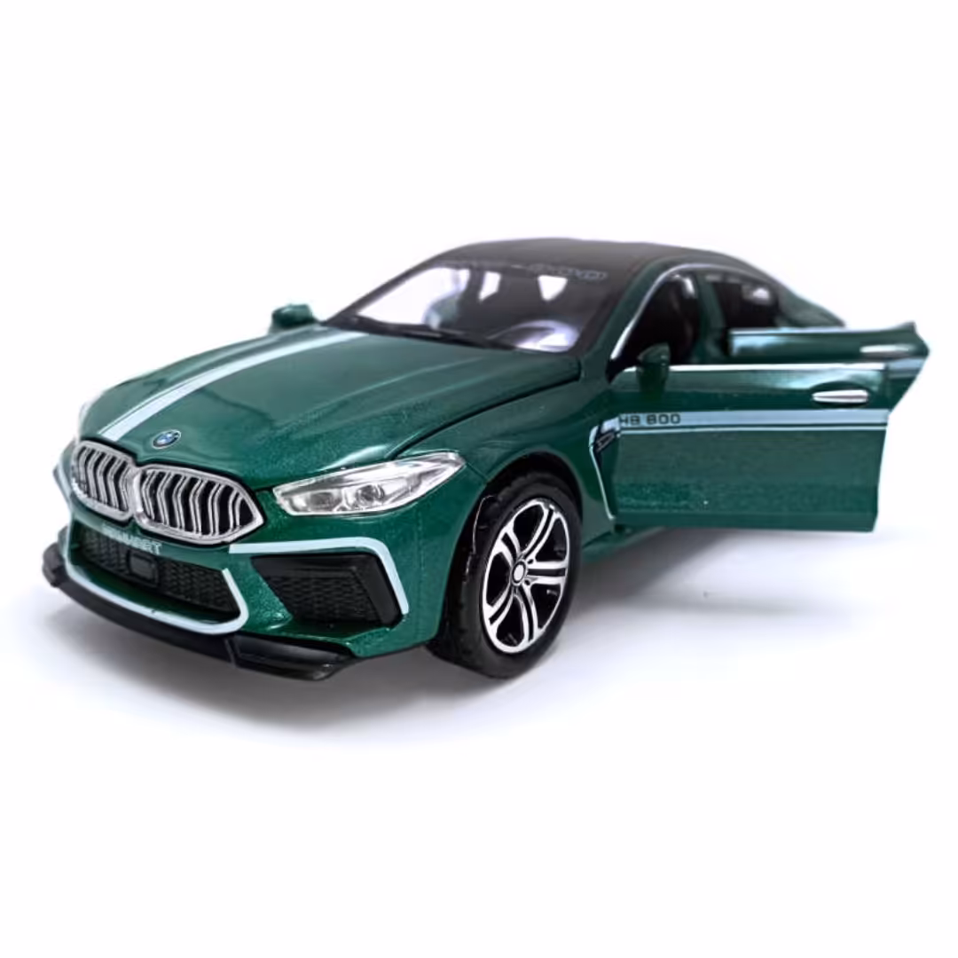 ماکت ماشین مدل بی ام و MANHART 800 رنگ سبز کله غازی