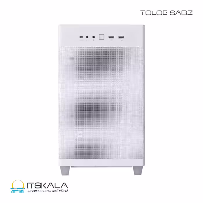 قیمت و خرید کیس ایسوس مدل Prime AP201 MicroATX White | ITSKALA