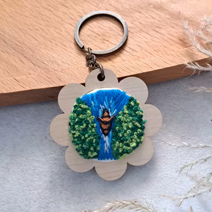 جاکلیدی وجاسویچی گلدوزی  نور