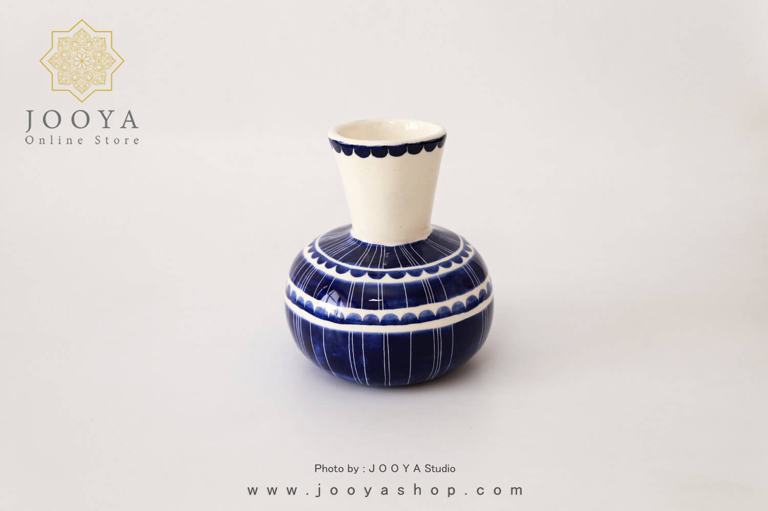 گلدان سرامیکی خمرهای طرح اسکراچ