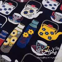 فرش پاتریس  فرش گلیم کودک 400شانه طرح تی تایم قالیچه 4متری