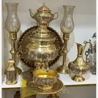 سماور قلمزنی گل و مرغ 