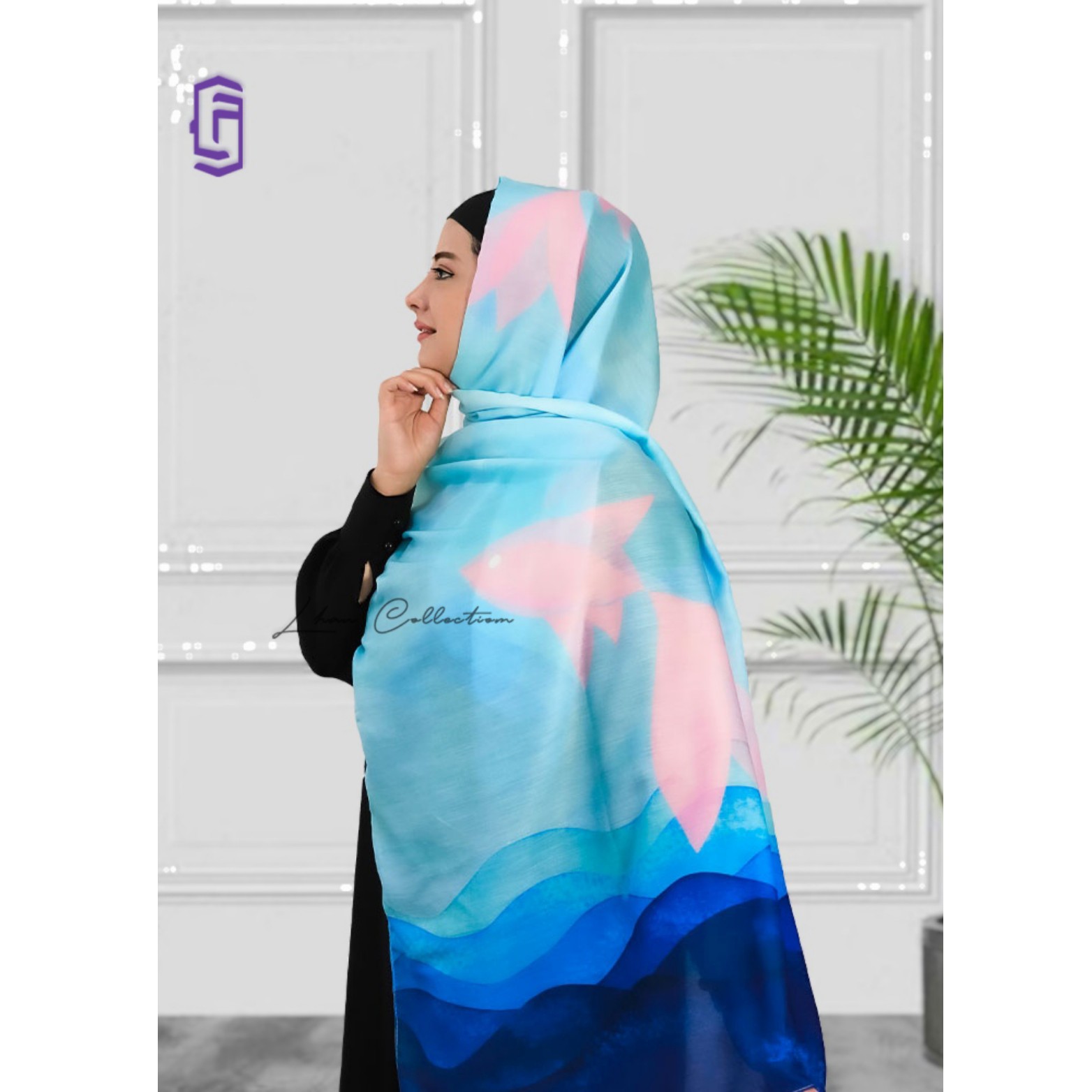 شال نخی کد 1101
