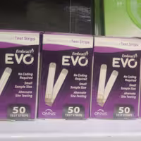 نوار اوو (پس کرایه) تست قند خون ایوو EVO بسته 50 تایی