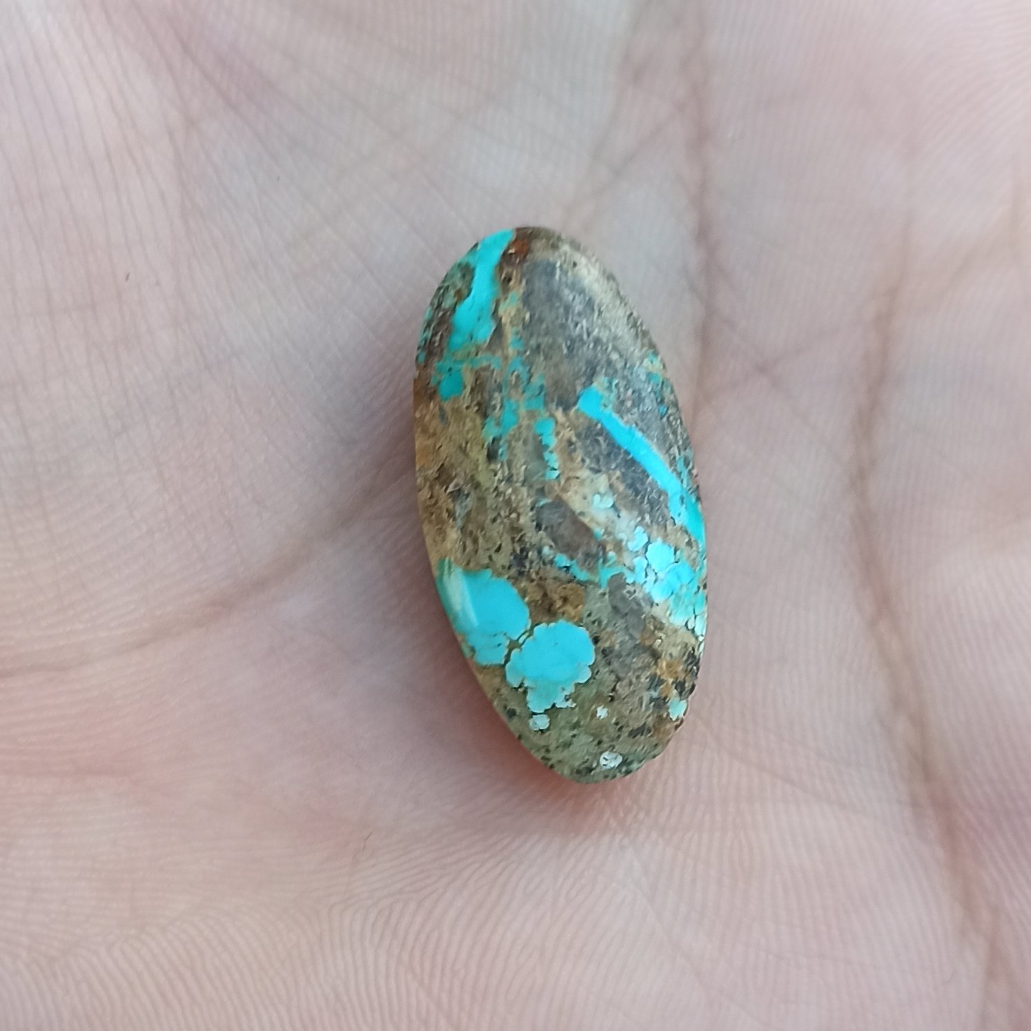 سنگ فیروزه اصل نیشابور طبیعی سایز بزرگ زیبا