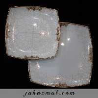 سرویس چینی پردیس طرح دنیز طلایی 30 پارچه کد 2006