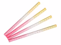 خط کش شیشه ای 20 سانتی متری