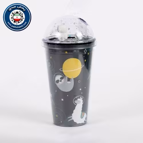لیوان اسموتی چراغ دار