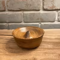 جا عودی خراطی  از چوب یک تیکه  و زیبای راش سوپر   ارتفاع 5 و قطر  11