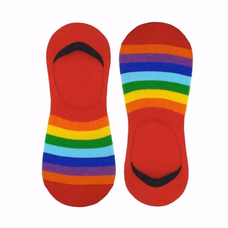 جوراب کالج رنگین کمان