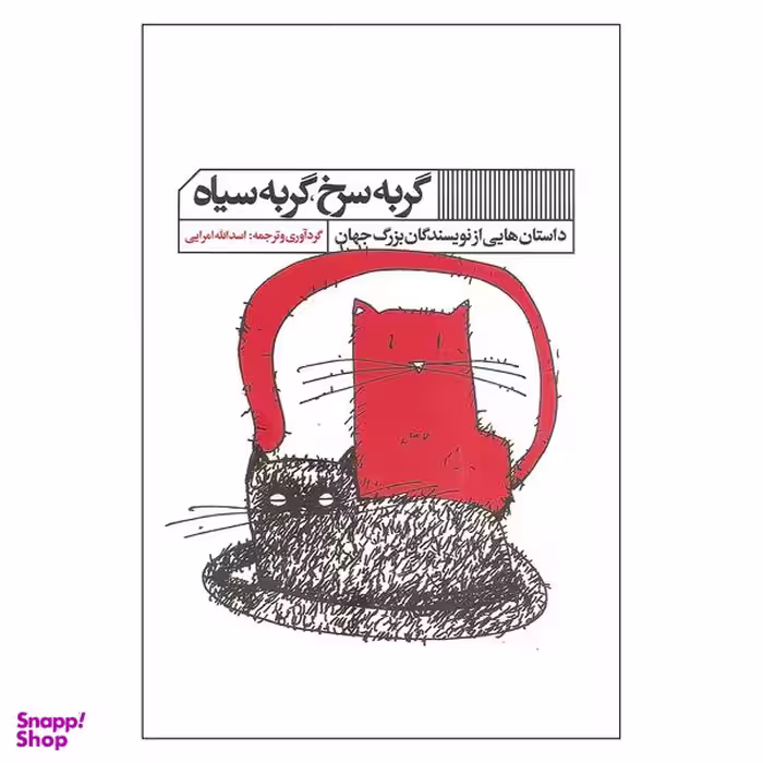کتاب گربه سرخ گربه سیاه اثر جمعی از نویسندگان انتشارات گویا