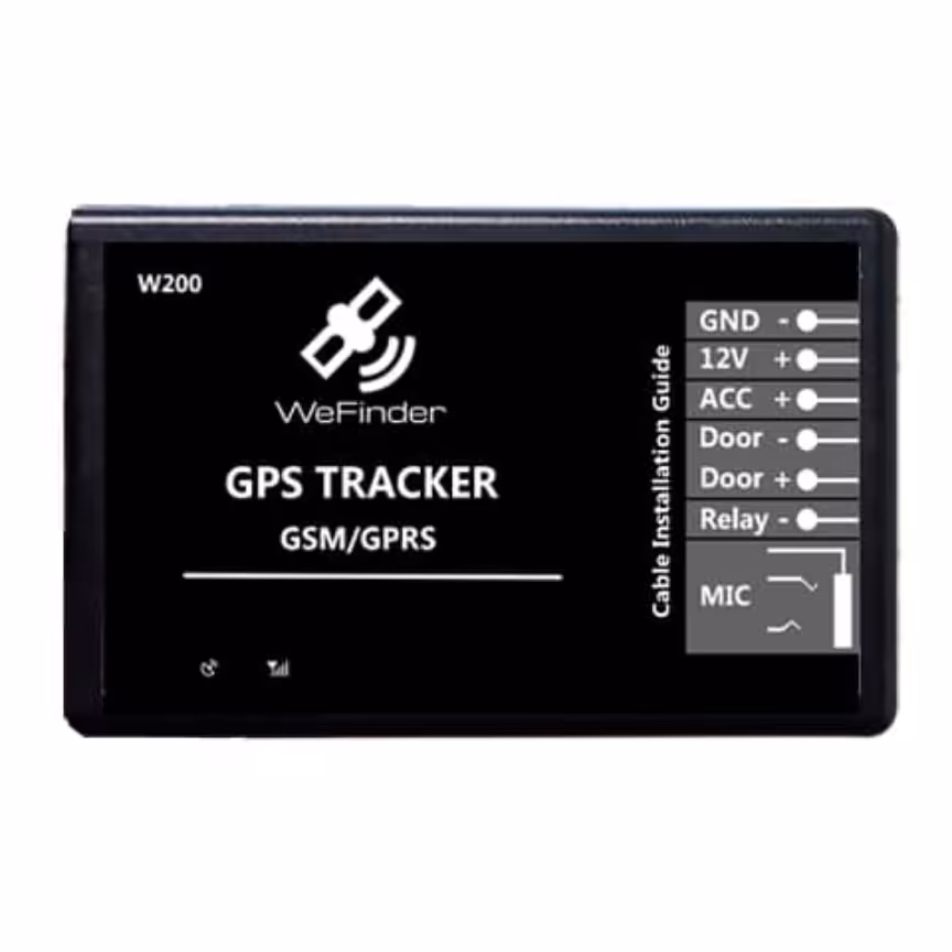 ردیاب خودرو  کاربردی وی فایندر مدل W200 مناسب انواع خودرو سنگین و سبک 