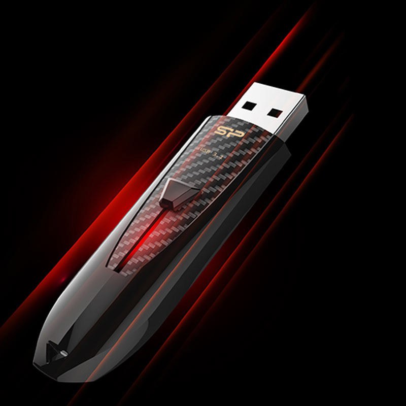 فلش مموری سیلیکون پاور مدل B25 ظرفیت 64 گیگابایت Silicon Power Blaze B25 USB 2.0