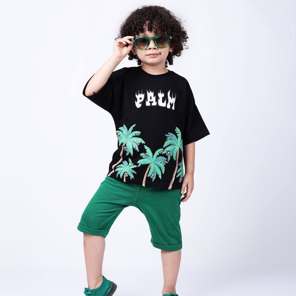 تیشرت شلوارک اسپرت لش استایل نخل
مناسب 3 تا 9 سال