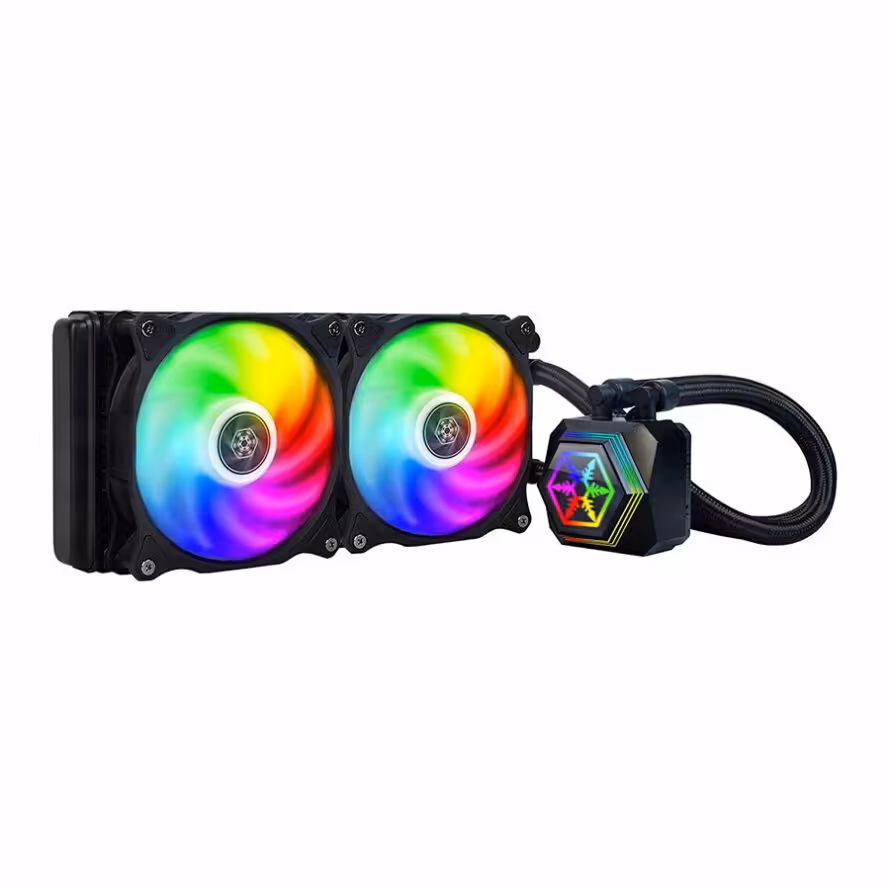 خنک کننده مایع پردازنده سیلورستون PF240 ARGB