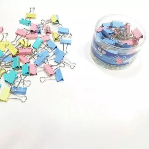 گیره کاغذ دوبل رنگی