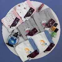 شرت نخی عروسکی طرحدار سایز (XL) 36 تا42