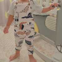 شلوارپیشبندی بچگانه وارداتی مارک next