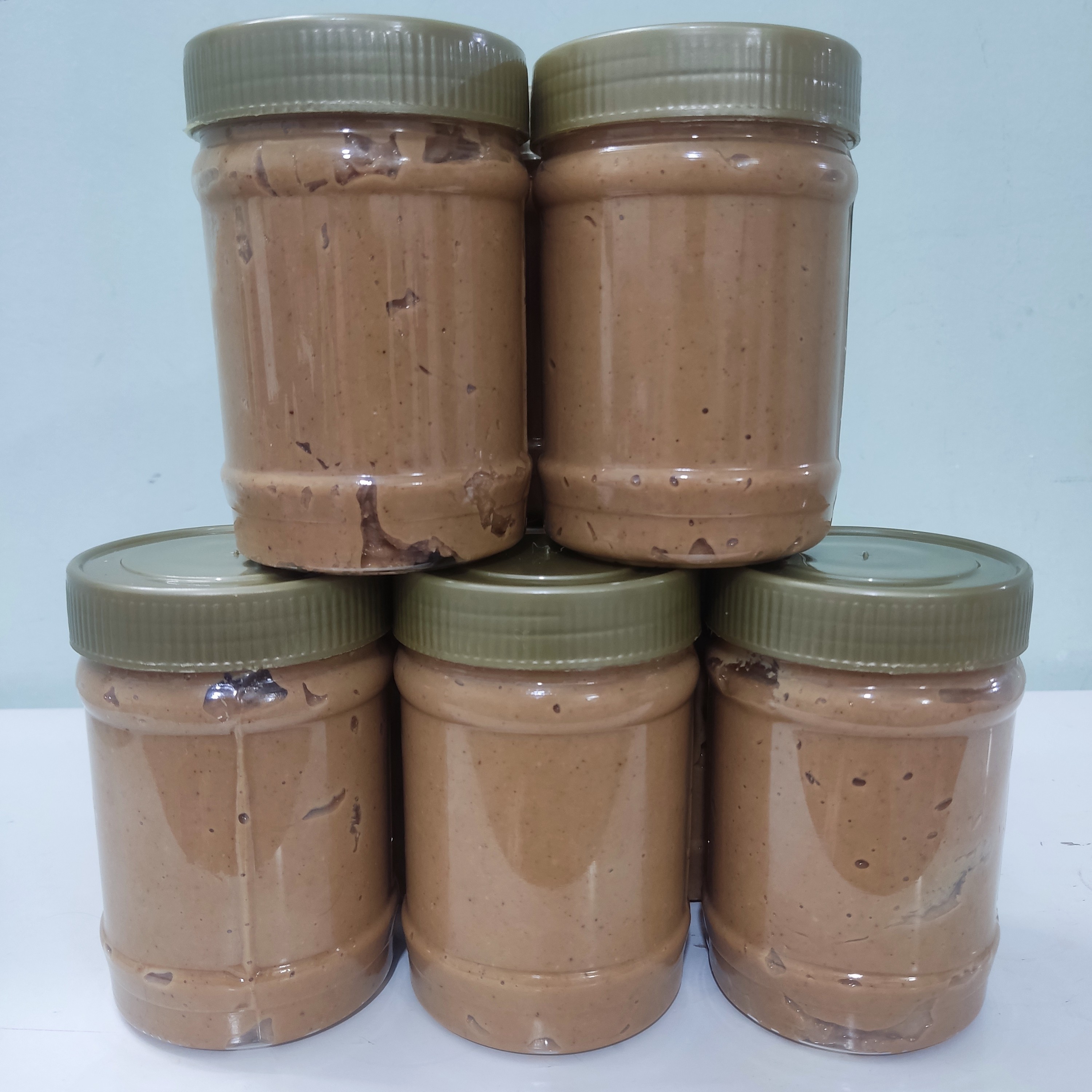 کره بادام زمینی طبیعی (400 گرم)