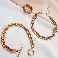  دستبند کارتیر  چهار طرف تراش استیل