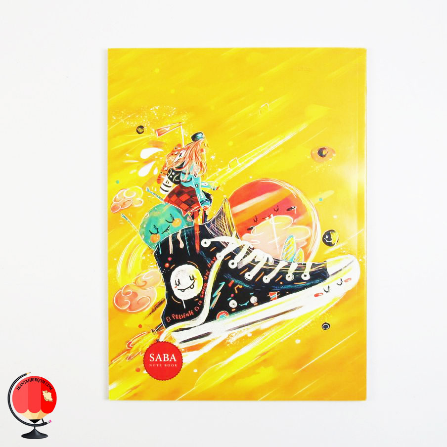 دفتر مشق 50 برگ طرح کتونی صبا