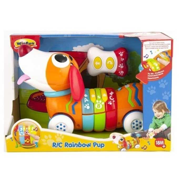 اسباب بازی کنترلی سگ رنگین کمان وین فان