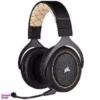 هدست گیمینگ کورسیر مدل HS70 PRO Wireless Carbon 7.1