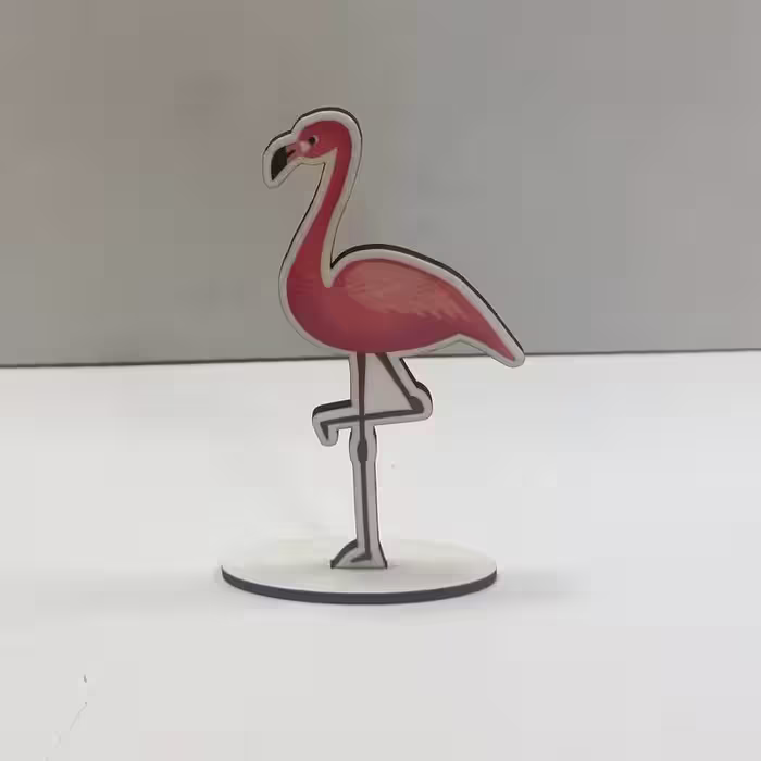 استند فلامینگو تم تولد سایز 10cm