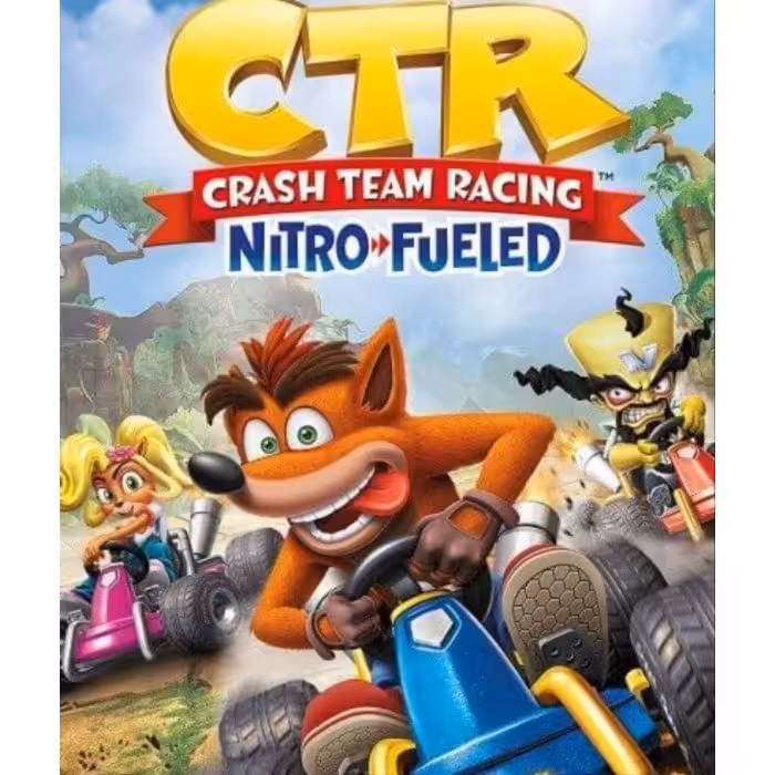 بازی CRASH team کراش ماشینی پلی استیشن ps1

