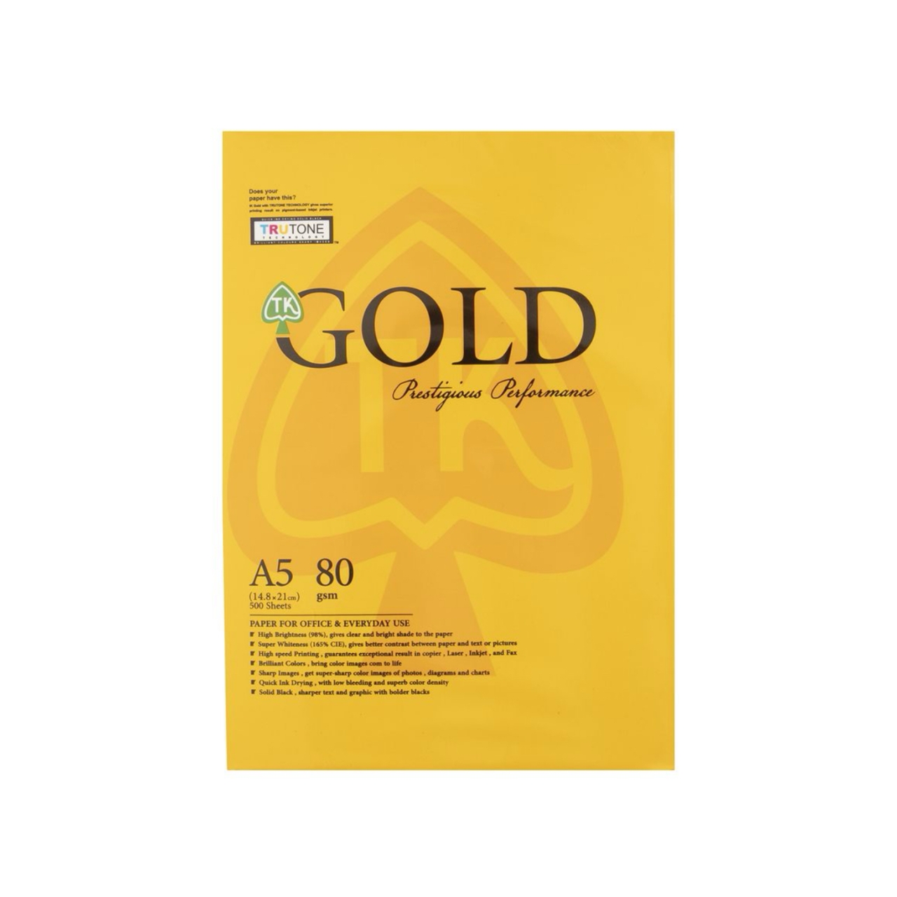 کاغذ A5 گلد بسته 500 عددی