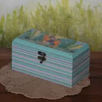 جعبه چوبی فانتزی 10در20