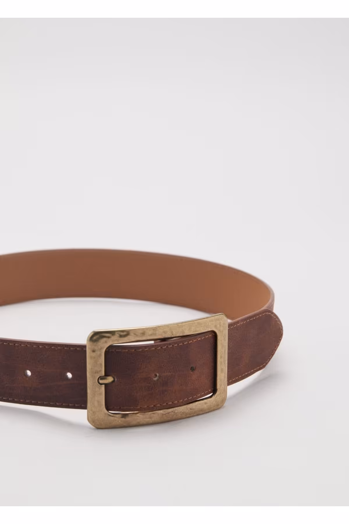 کمربند چند رنگ زنانه سگک مربع اورجینال MANGO