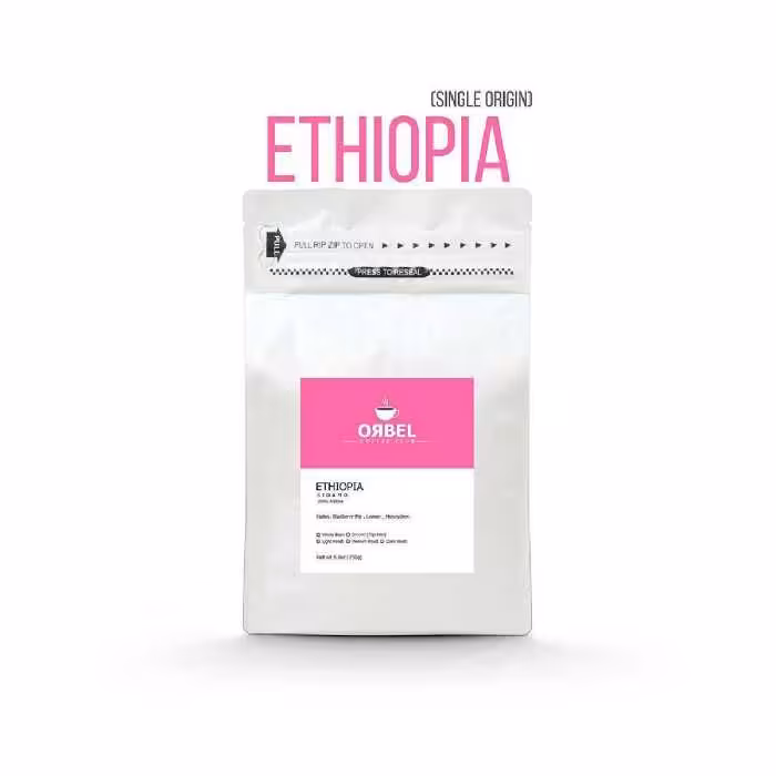 دانه قهوه اتیوپی 1 کیلو گرم